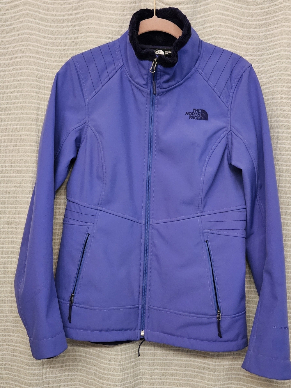 The North Face Lavender/Purple Full-Zip Like New Apex Chromium Thermal Jacket